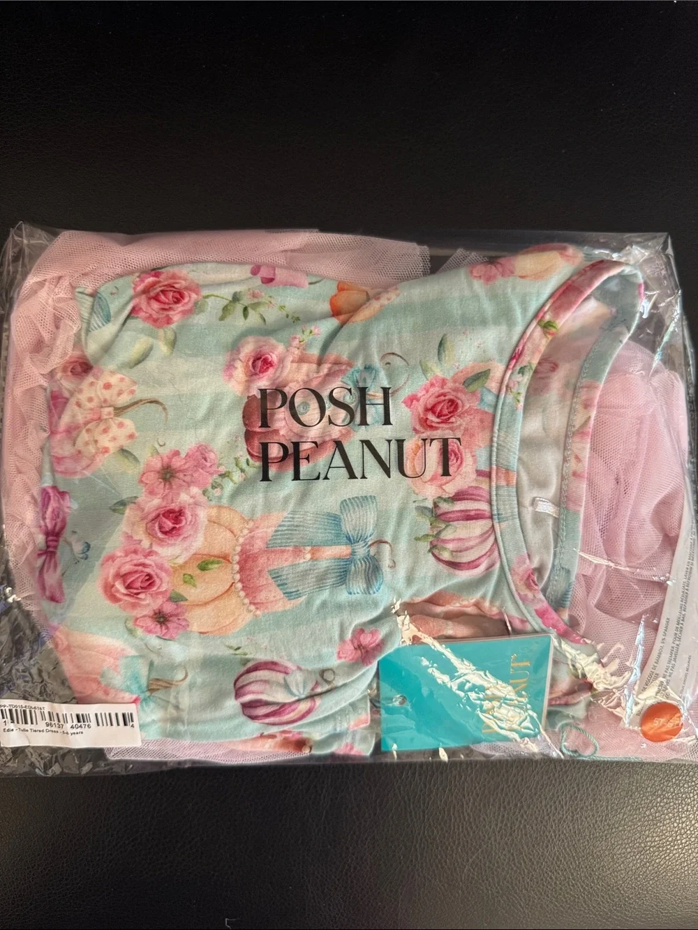Posh Peanut Edie Long Sleeve Tulle Dress